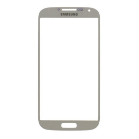 Samsung i9500 Galaxy S4 / i9505 Galaxy S4 Ekrāna stikliņš (balts) (for screen refurbishing)