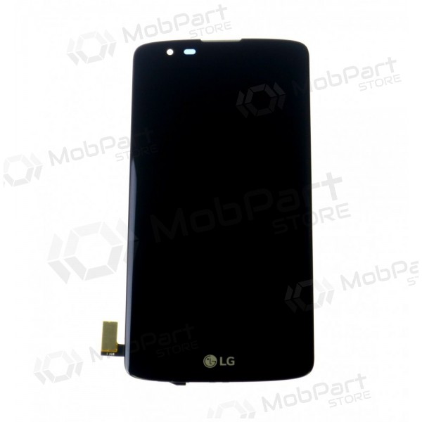 LG M200N K8 (2017) LCD ekrāns / displejs ar skārienjutīgu stikliņu (melns) (augsta kvalitāte)