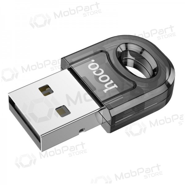 Bluetooth adapteris Hoco UA28 Bluetooth 5.1 melns