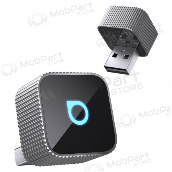 Bezvadu CarPlay / Android Auto adapteris Ottocast Mini Cube CP88-T2 sudraba