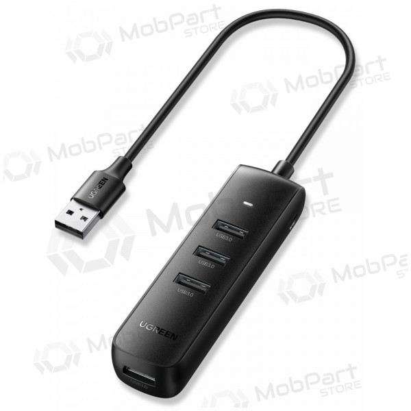 USB šakotuvas Ugreen CM416 USB-A 3.0 to 4xUSB-A 3.0 (10915) melns