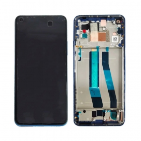 Xiaomi Mi 11 Lite 4G ekrāns (zils) (ar rāmīti) (oriģināls)