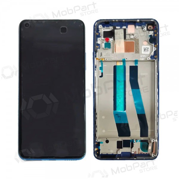 Xiaomi Mi 11 Lite 4G ekrāns (zils) (ar rāmīti) (oriģināls)