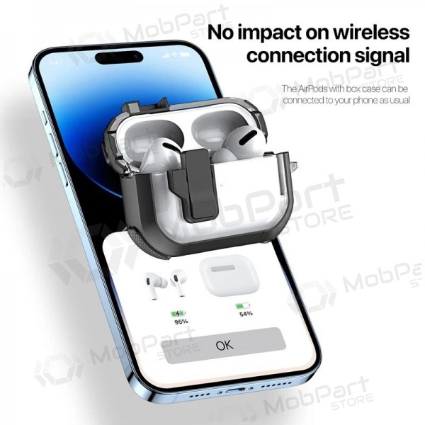 Maciņš / vāciņš Dux Ducis PECN Apple AirPods 4 balts