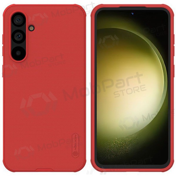 Samsung Galaxy A14 5G vāciņš „Nillkin Frosted Shield“  (sarkans)