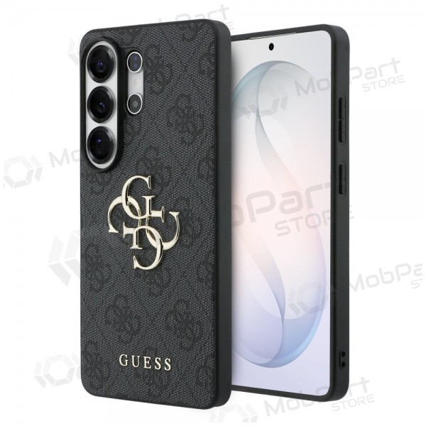 Samsung Galaxy S26 Ultra maciņš - Guess PU 4G Metal Logo (pelēks)