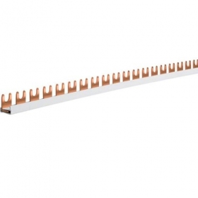 Izoliuotaarjungimo šyna Hager KDN163B (1P, 57 mod., 10mm)