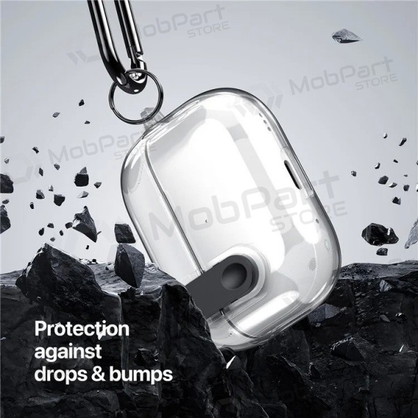 Maciņš / vāciņš Dux Ducis PECL Apple AirPods 1/2 pelēks