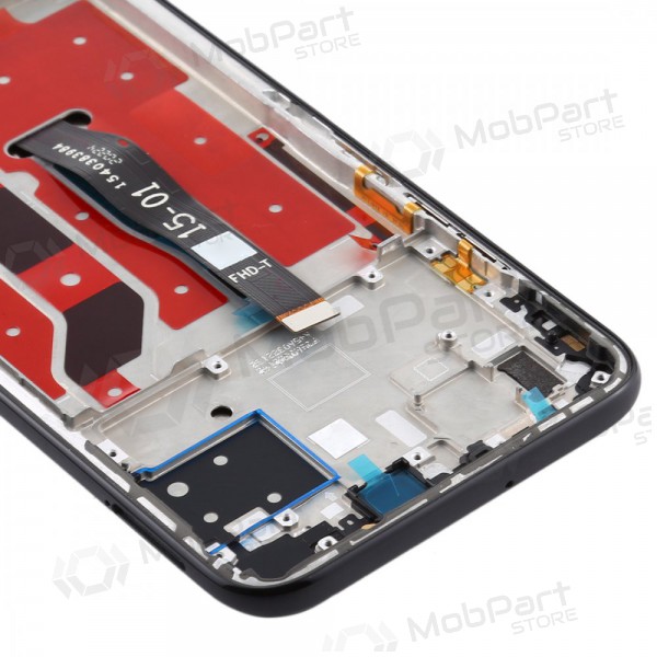 Huawei P40 Lite ekrāns (melns) (ar rāmīti) (lietots grade A, oriģināls) Huawei P40 Lite ekrāns (melns) (ar rāmīti) (lietots grade A, oriģināls)