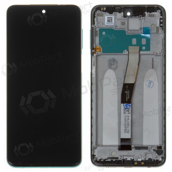 Xiaomi Redmi Note 9 Pro ekrāns (zaļš) (ar rāmīti) (service pack) (oriģināls) Xiaomi Redmi Note 9 Pro ekrāns (zaļš) (ar rāmīti) (service pack) (oriģināls)