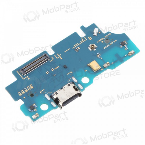 Lanksčioji šleife Samsung A166 A16 5G su įkrovimo kontaktu, mikrofonu oriģināls (service pack)