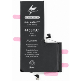 Akumuliatorius "Di-Power" (palielināta ietilpība) paredzēts iPhone 11 Pro Max 4450mAh