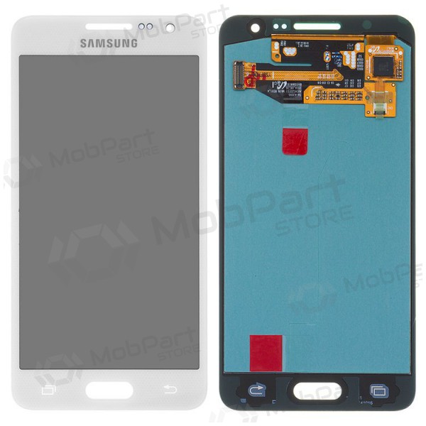 Samsung A300F Galaxy A3 ekrāns (balts) (lietots grade B, oriģināls)