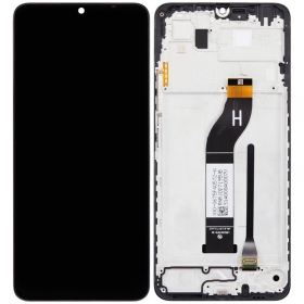 Xiaomi Redmi 13C 4G, 5G, Poco C65 ekrāns (melns) (ar rāmīti) (Premium)