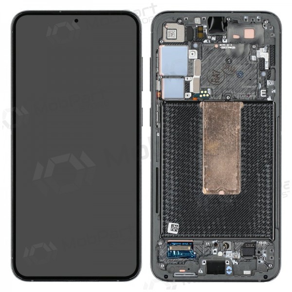 Ekranas Samsung S916 S23+ 5G su lietimui jautriu stikliuku un rėmeliu Green oriģināls (service pack)
