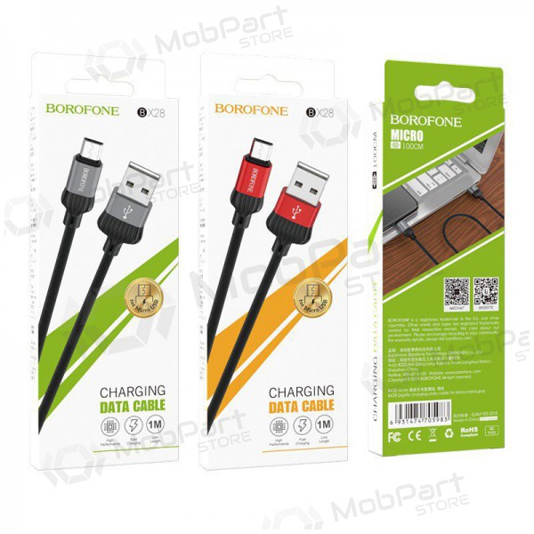 USB kabelis BOROFONE BX28 Dignity 