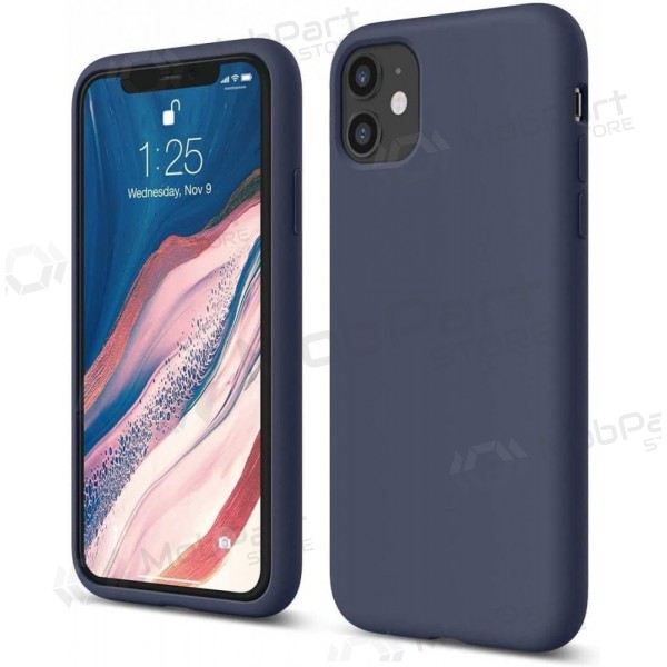 Samsung Galaxy A27 maciņš - Liquid Silicone - 1.5mm tumši zils