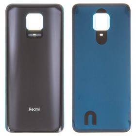 Xiaomi Redmi Note 9S aizmugurējais baterijas vāciņš pelēks (Interstellar Grey)