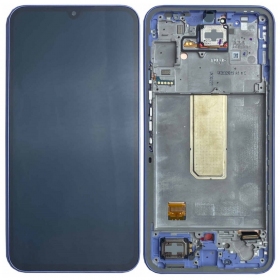 Samsung Galaxy A34 5G ekrāns (violets) (ar rāmi) (oriģināls)