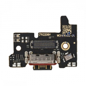 Xiaomi Poco F4 5G uzlādes ligzda un mikrofona šleife (service pack) (oriģināls)