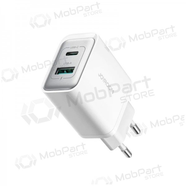 Lādētājs Joyroom JR-TCF15 USB-C/USB-A 30W balts