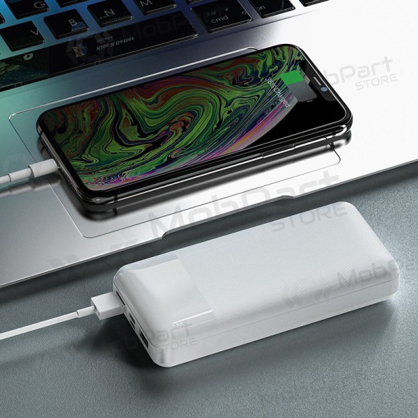 Ārējā baterija Power Bank Hoco J72A 20000mAh balta