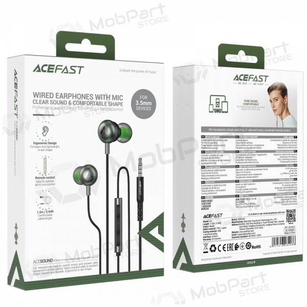 Austiņas Acefast L4 3.5mm Austiņas Acefast L4 3.5mm
