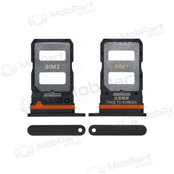 Xiaomi Redmi Note 12 Pro 5G SIM kartes turētājs (melns)