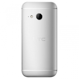 HTC One Mini 2 (M8 mini) aizmugurējais baterijas vāciņš (sudraba) (lietots grade A, oriģināls)