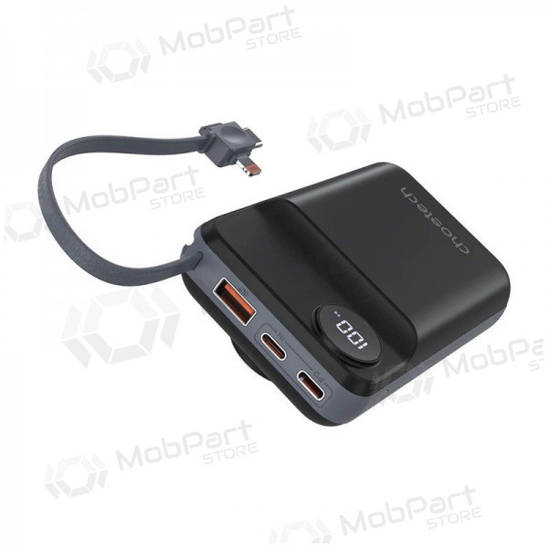 Ārējā baterija Power Bank Choetech B696 15W Magsafe 20000mAh melna