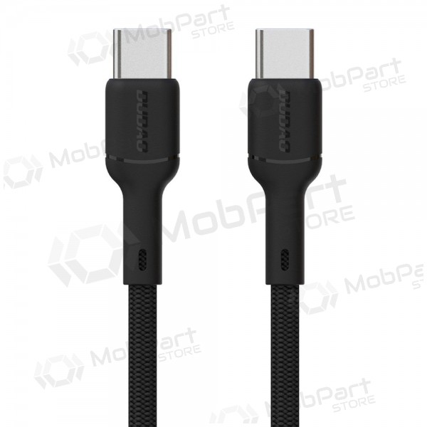 USB-C kabelis Dudao L9C USB-C uz USB-C 2 m 65 W melns