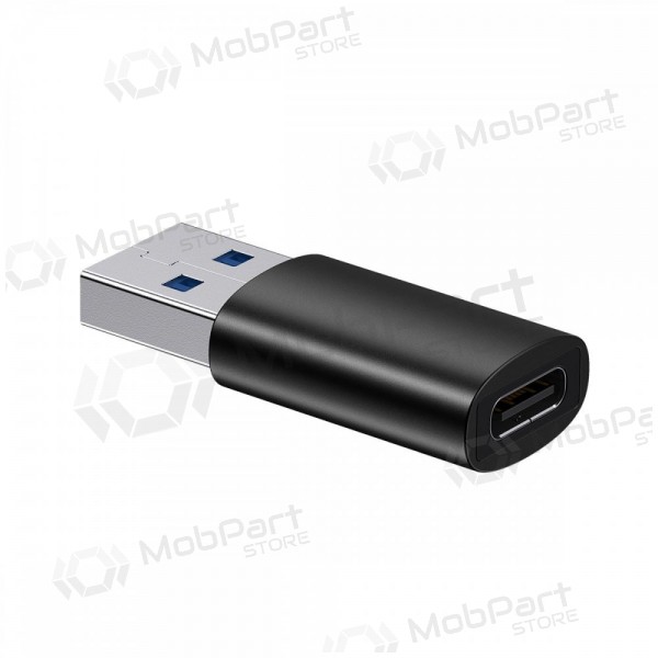 Adapteris Baseus Ingenuity Series USB-A3.1 to Type-C OTG melns ZJJQ000101