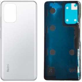 Xiaomi Redmi Note 10S aizmugurējais baterijas vāciņš (balts)