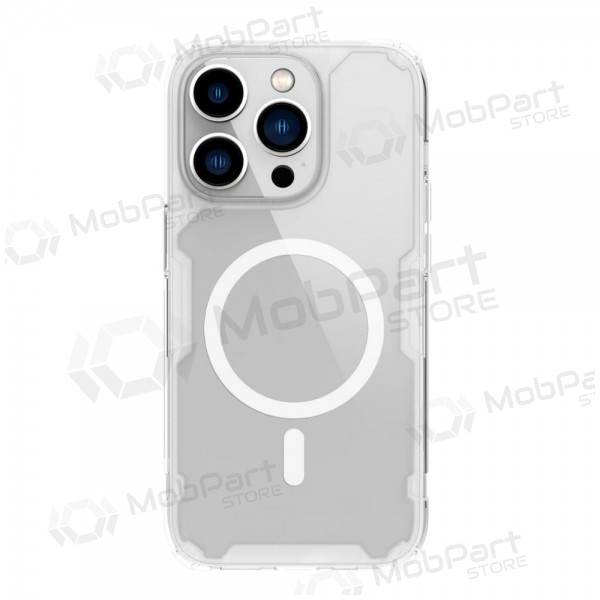Apple iPhone 13 maciņš - Nillkin Nature Magnetic (balts)