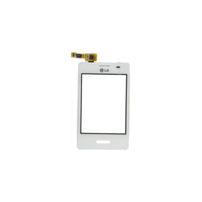 LG E430 (L3-2) skārienjūtīgais ekrāns / panelis (balts)