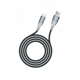 USB kabelis Devia Shark Type-C 1.5m 5A (balts)