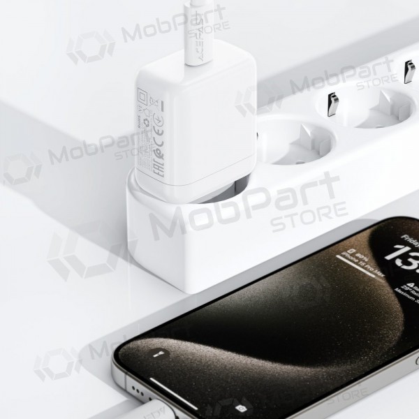 Lādētājs Acefast A130 20W USB-C balts