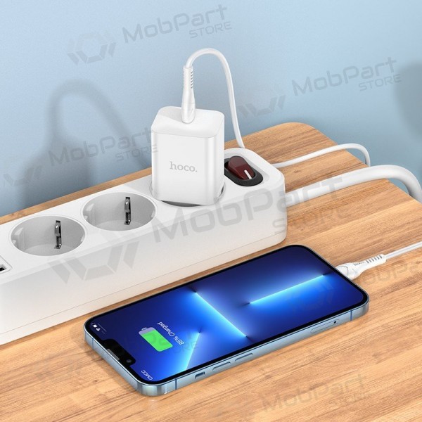 Lādētājs buitinis Hoco N27 Innovative PD20W balts