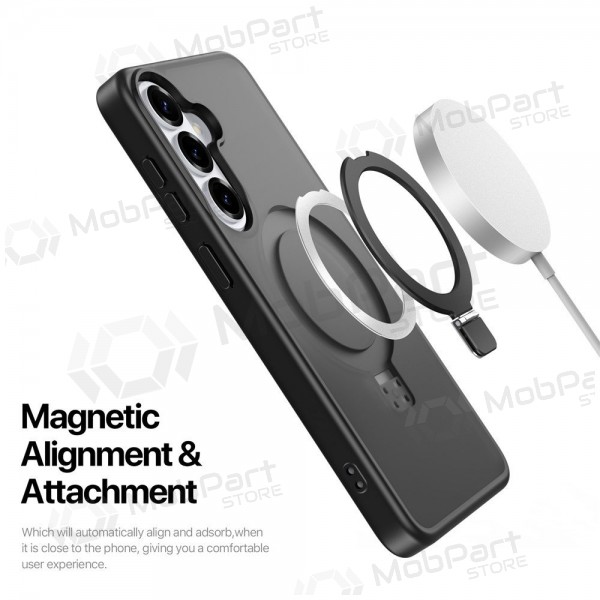 Samsung Galaxy S26 maciņš - Dux Ducis Yind Magnetic Stand (melns)