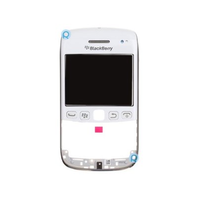 BlackBerry 9790 skārienjūtīgais ekrāns / panelis su priekiniu rėmeliu un garsiakalbiu (balts) (lietots, oriģināls)