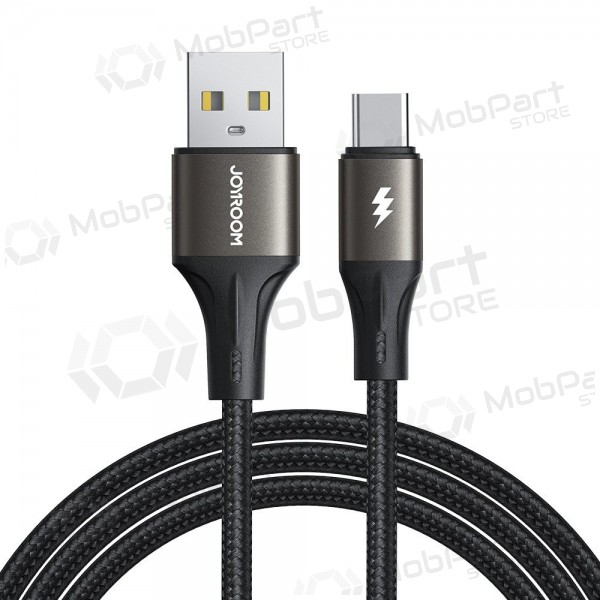 USB kabelis Joyroom SA25-AC3 USB to USB-C 3A 2.0m melns