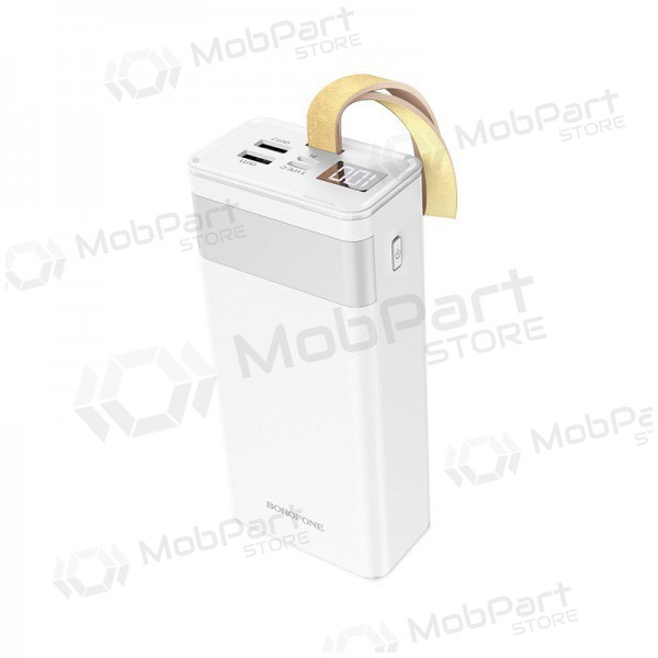 Ārējā baterija Power Bank Borofone BJ18A 2xUSB 2A 30000mAh balta