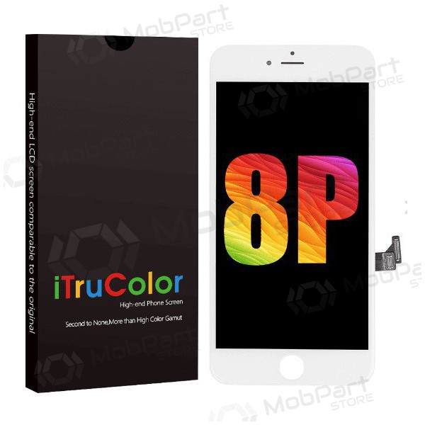 Apple iPhone 8 Plus ekrāns (balts) (Premium) Apple iPhone 8 Plus ekrāns (balts) (Premium)