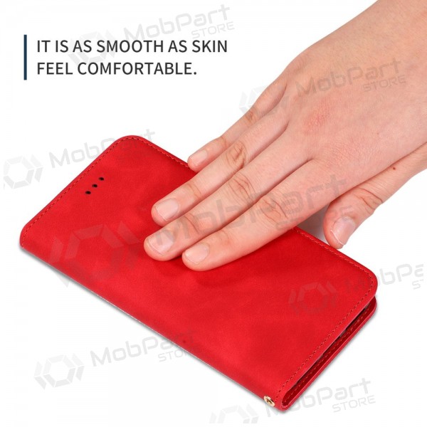 Xiaomi Redmi A7 Pro maciņš - Business Style - sarkans
