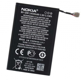 Nokia 800 / 800c / N9 (BV-5JW) baterija / akumulators (1450mAh) (service pack) (oriģināls)