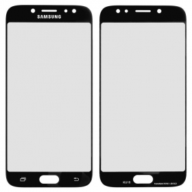 Samsung J730F Galaxy J7 (2017) Ekrāna stikliņš (melns) (for screen refurbishing)