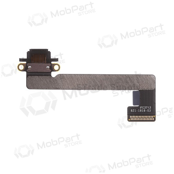 Apple iPad Mini 2 / iPad Mini 3 uzlādes ligzda šleife (melna)