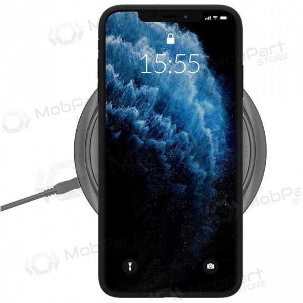 Apple iPhone 15 Plus maciņš - 3MK Matt Case (melns)