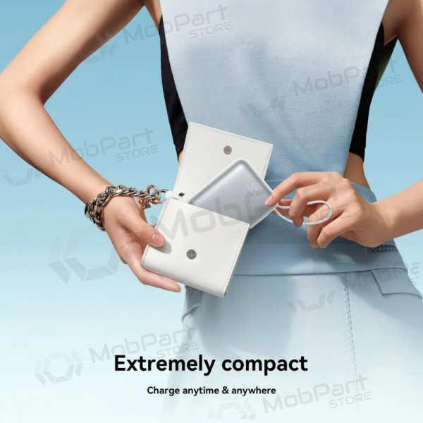 Ārējā baterija Power Bank Joyroom JR-PBF27 22.5W Mini 10000mAh balta
