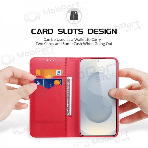 Samsung Galaxy S25 Edge maciņš - Dux Ducis Hivo (sarkans)